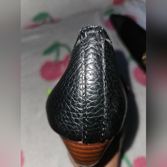 Tory Burch open toe leather wedges - Picture 5 of 12